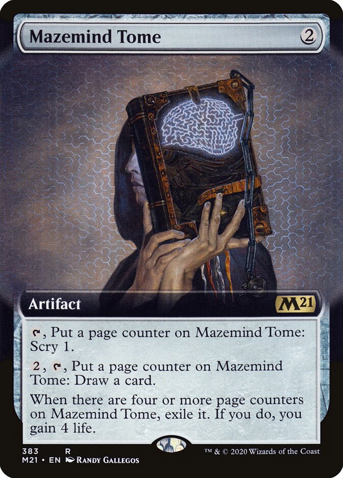 Mazemind Tome card front