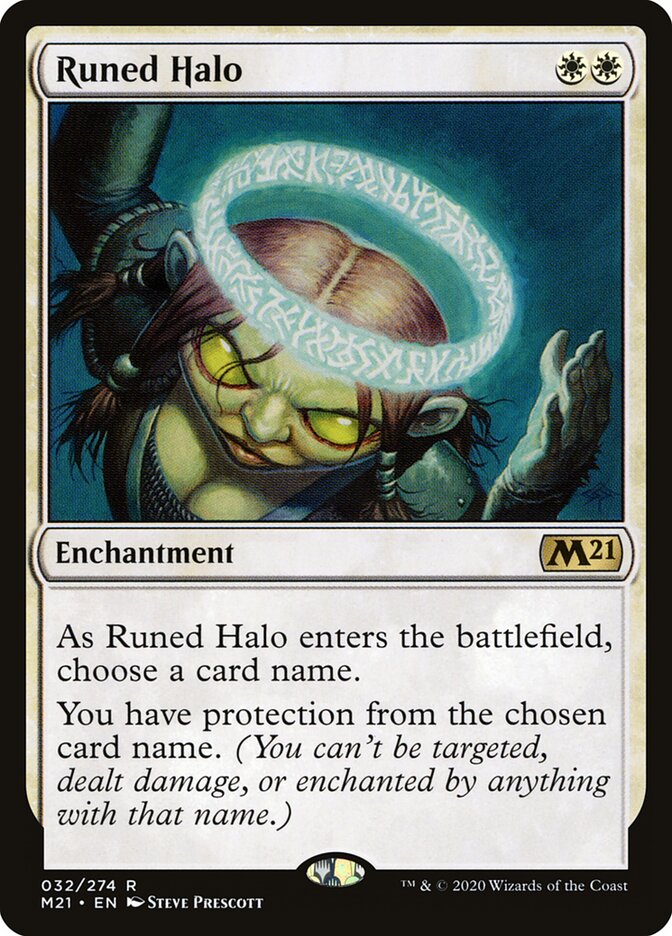 Runed Halo card front