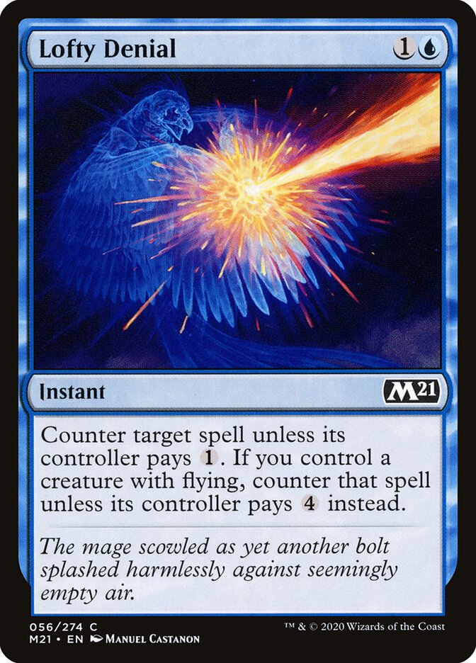 Lofty Denial card front
