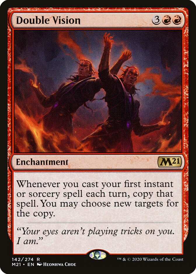 Double Vision card front