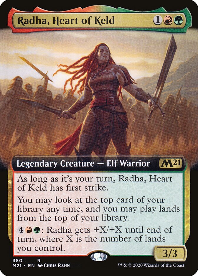 Radha, Heart of Keld card front