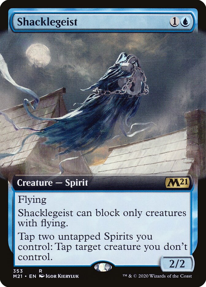 Shacklegeist card front