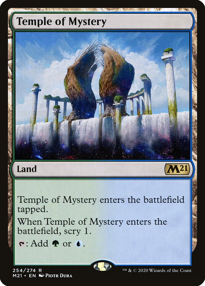 Temple of Mystery card front