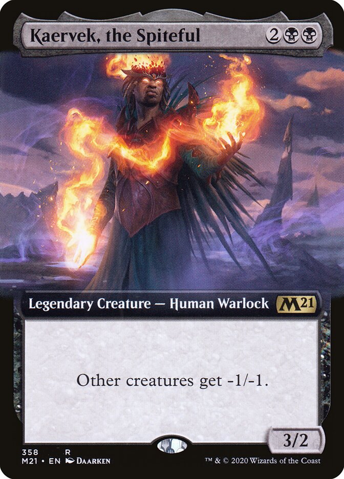 Kaervek, the Spiteful card front