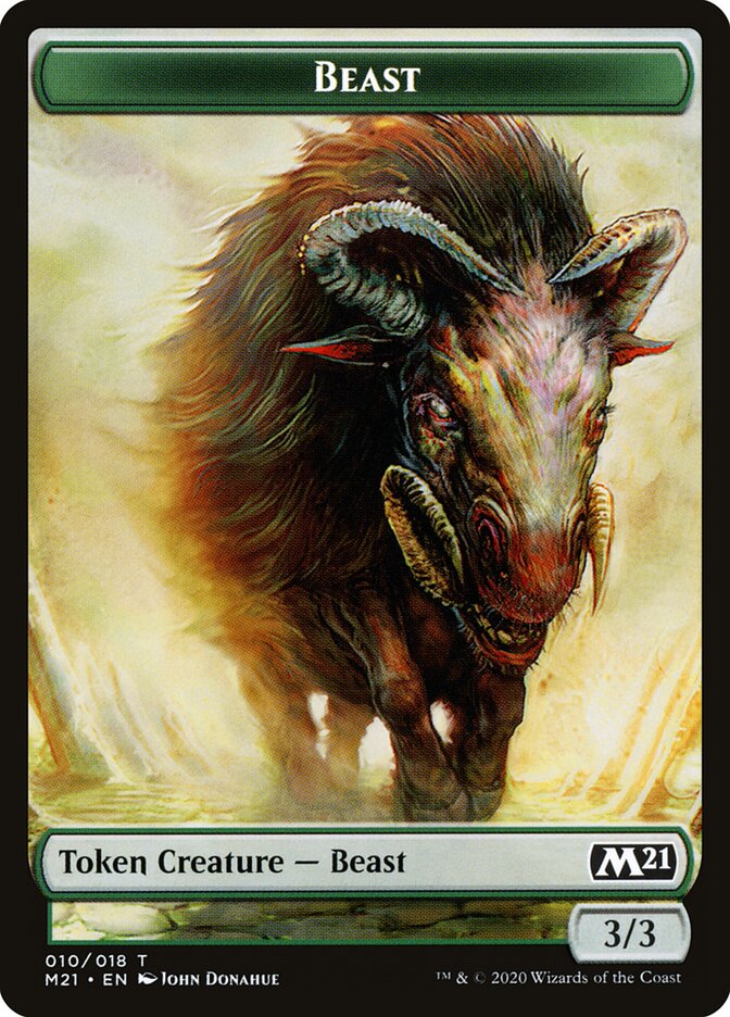 Beast card front