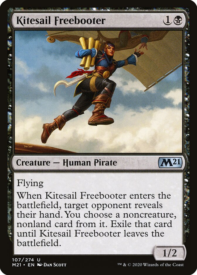 Kitesail Freebooter card front