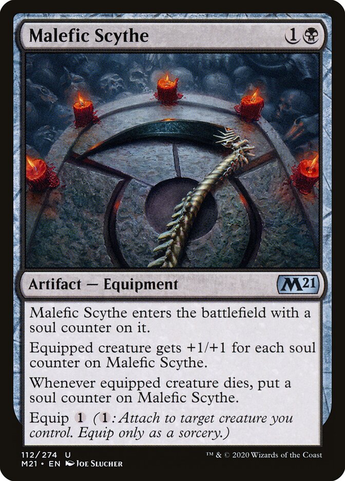 Malefic Scythe card front