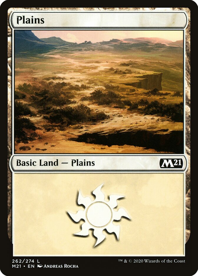Plains card front