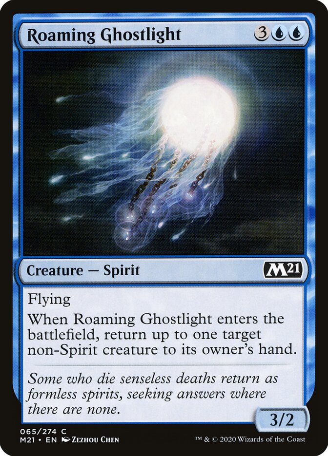 Roaming Ghostlight card front