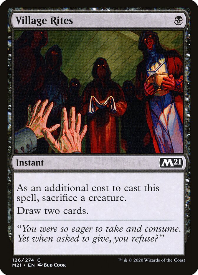Village Rites card front
