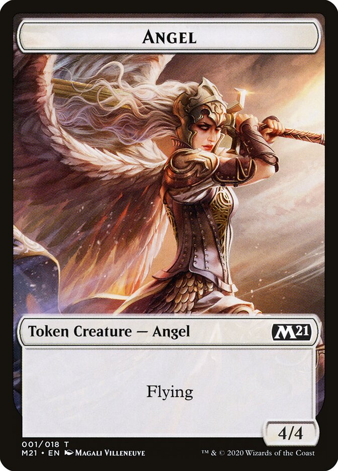 Angel card front