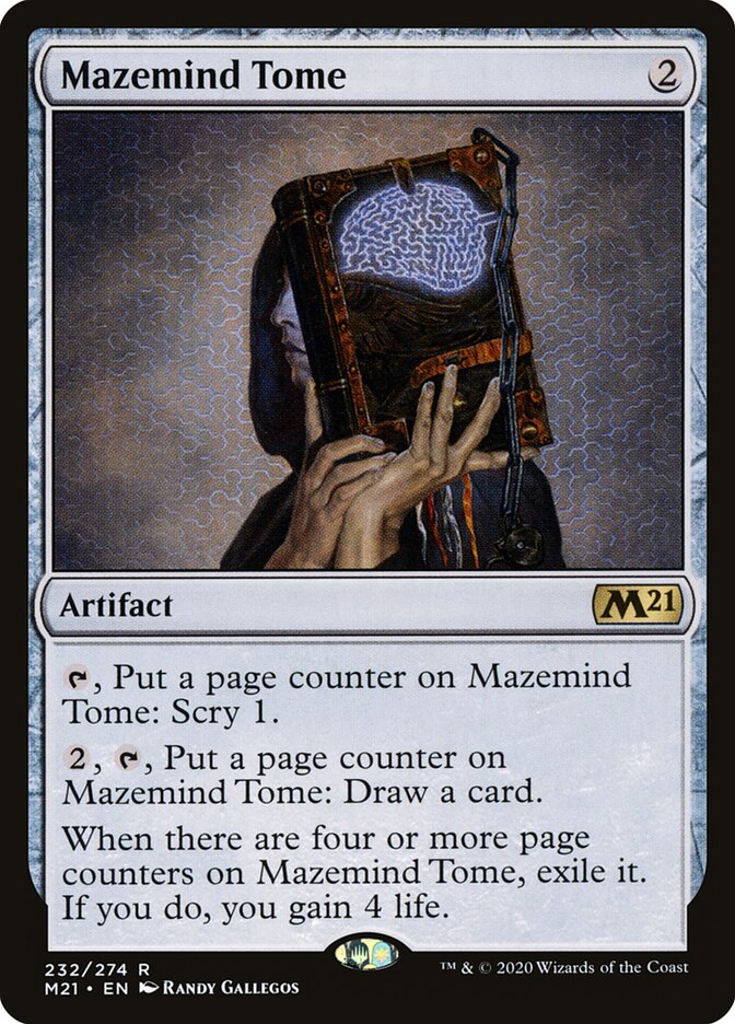 Mazemind Tome card front