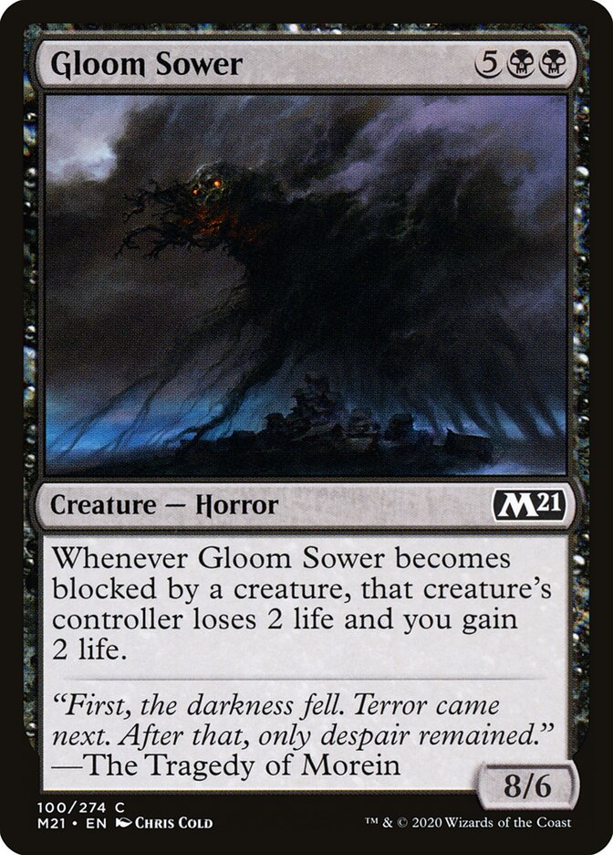 Gloom Sower card front