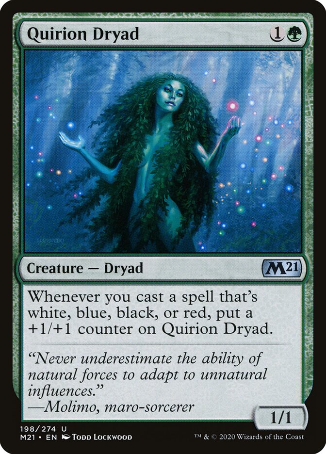 Quirion Dryad card front