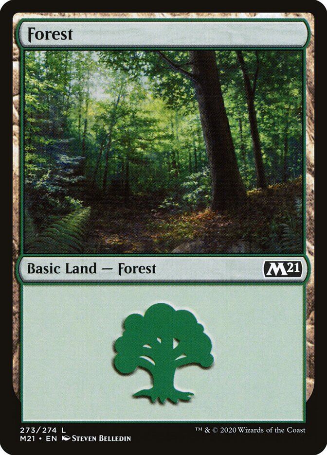 Forest card front