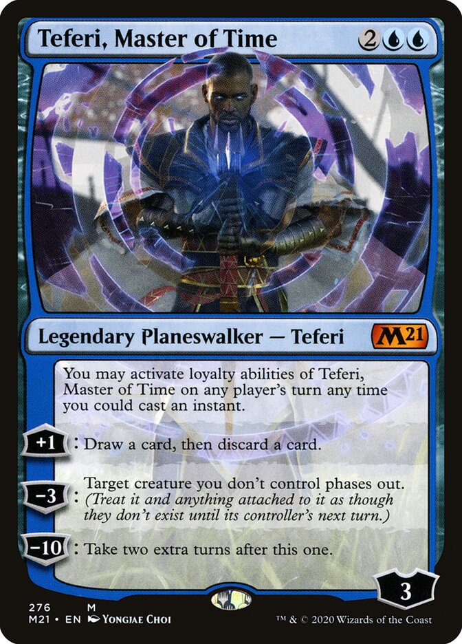 Teferi, Master of Time card front