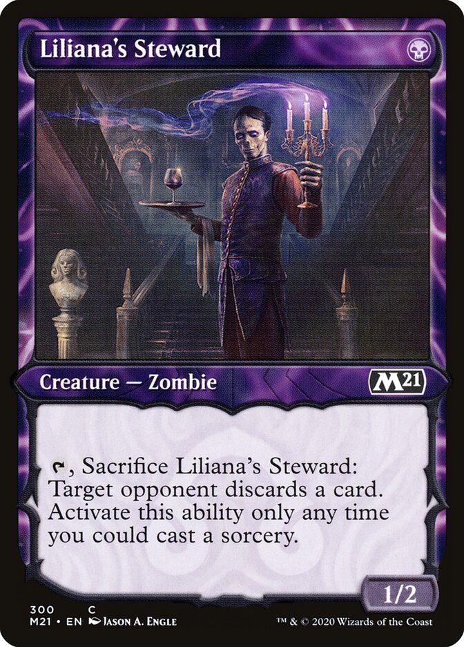 Liliana's Steward card front