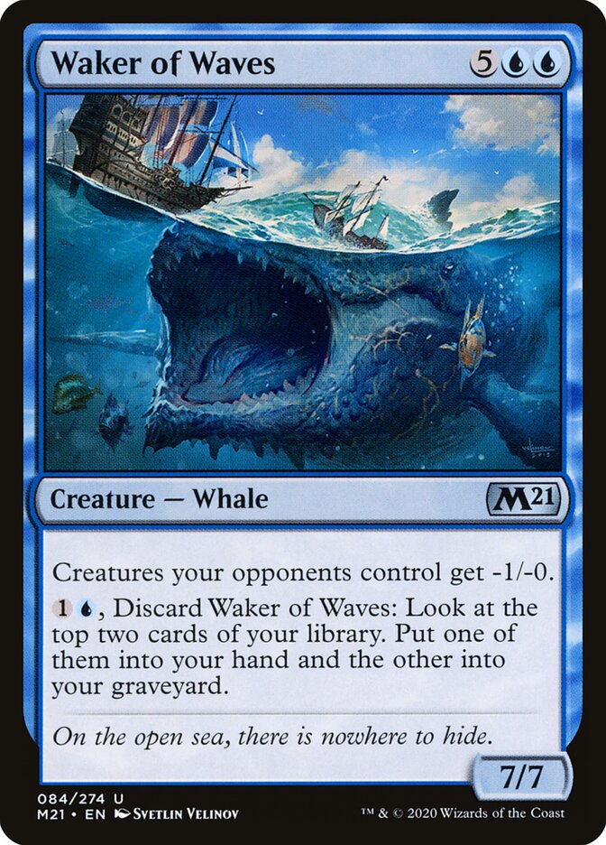 Waker of Waves card front