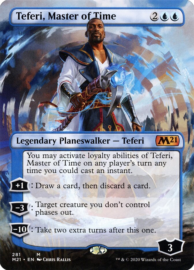 Teferi, Master of Time card front