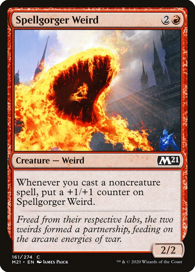 Spellgorger Weird card front