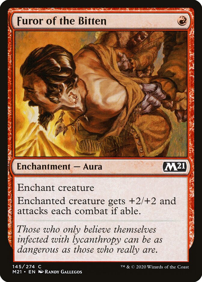 Furor of the Bitten card front