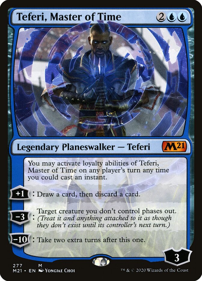 Teferi, Master of Time card front