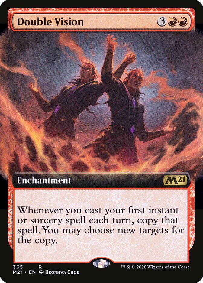 Double Vision card front