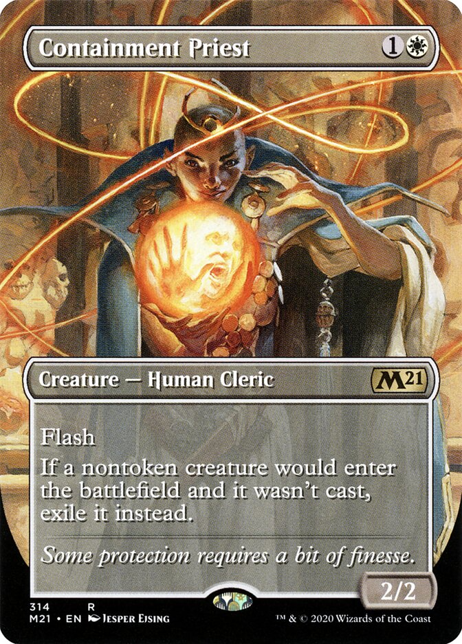 Containment Priest card front