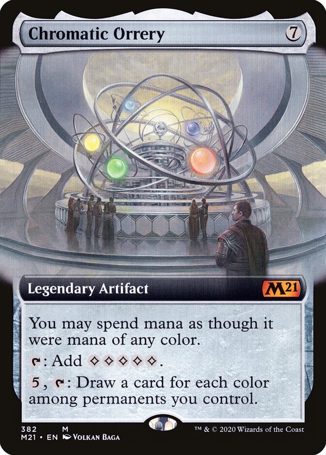 Chromatic Orrery card front