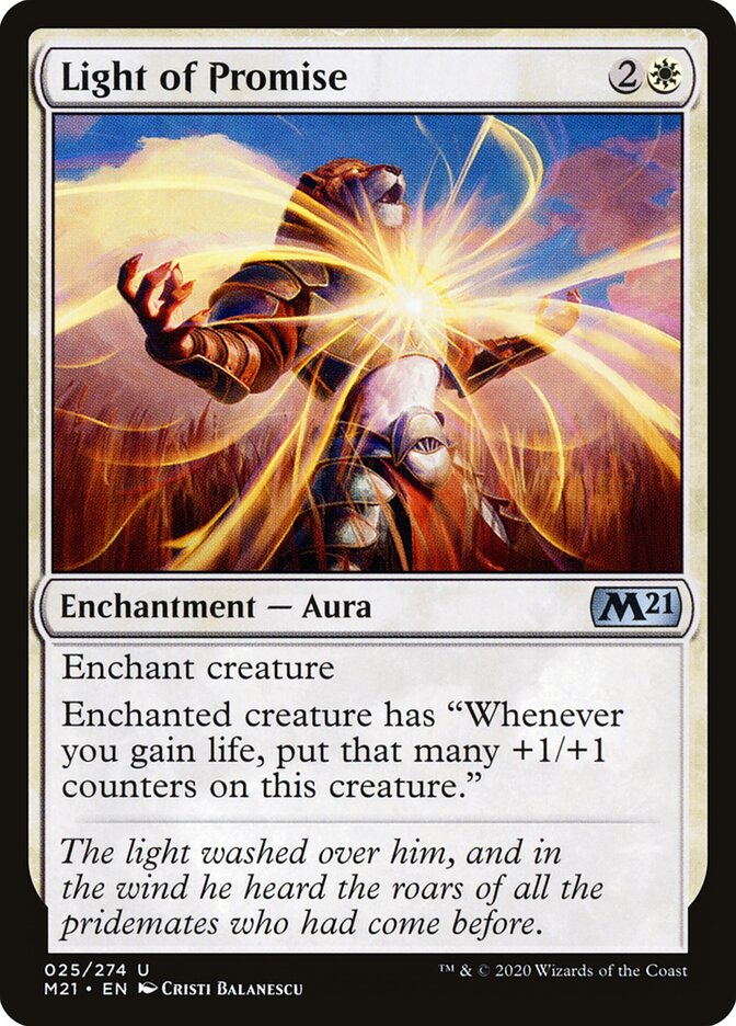 Light of Promise card front