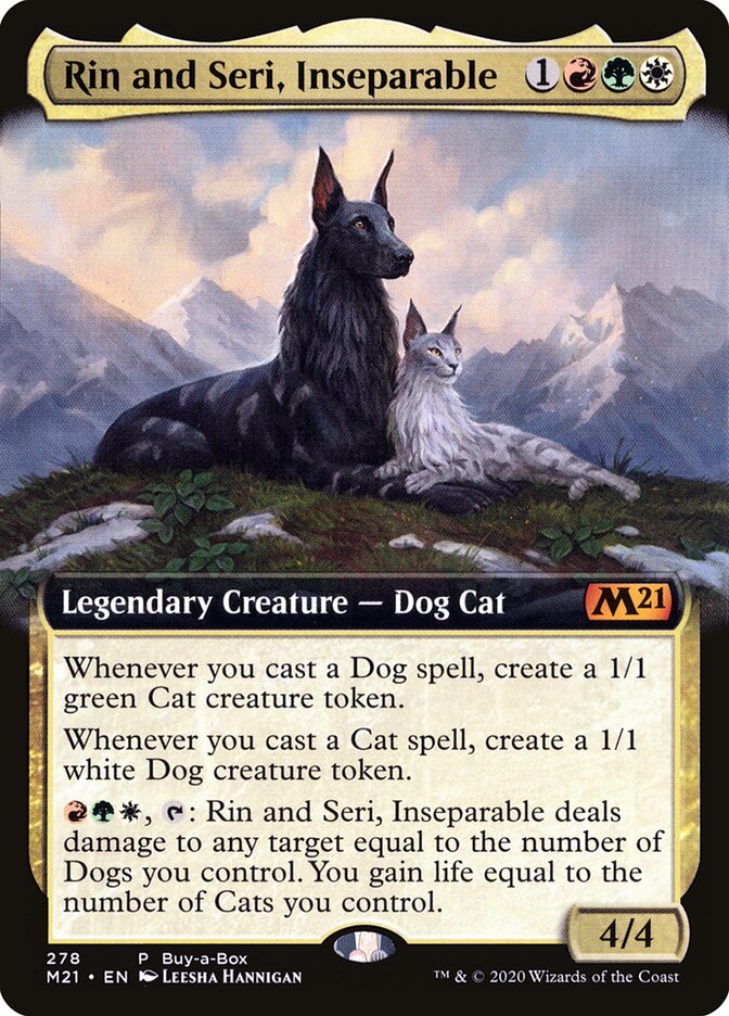 Rin and Seri, Inseparable card front
