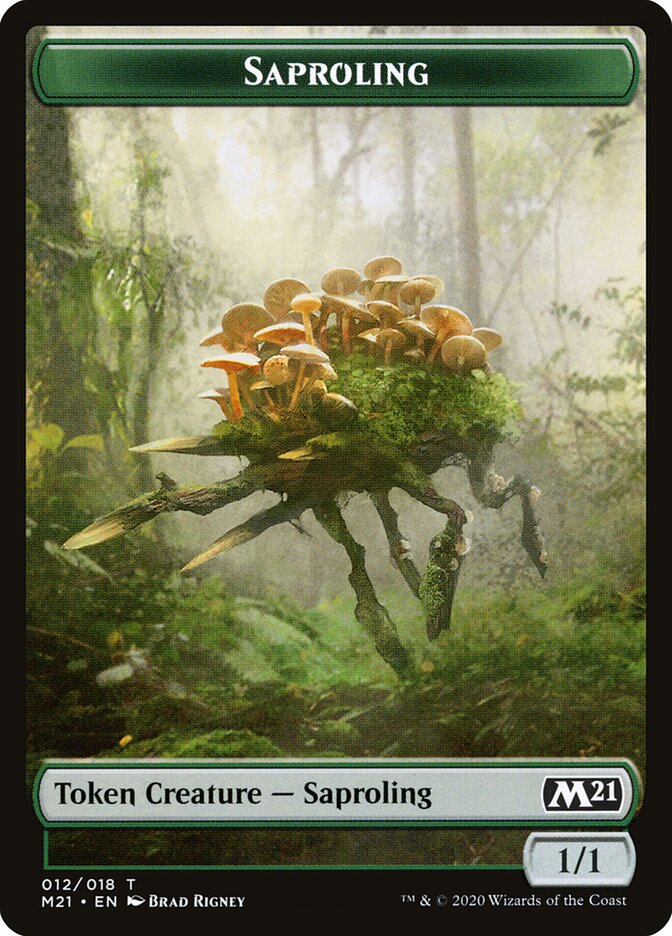Saproling card front