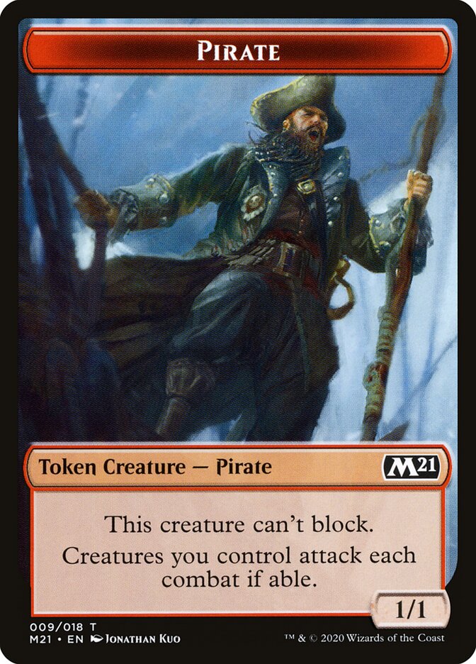 Pirate card front