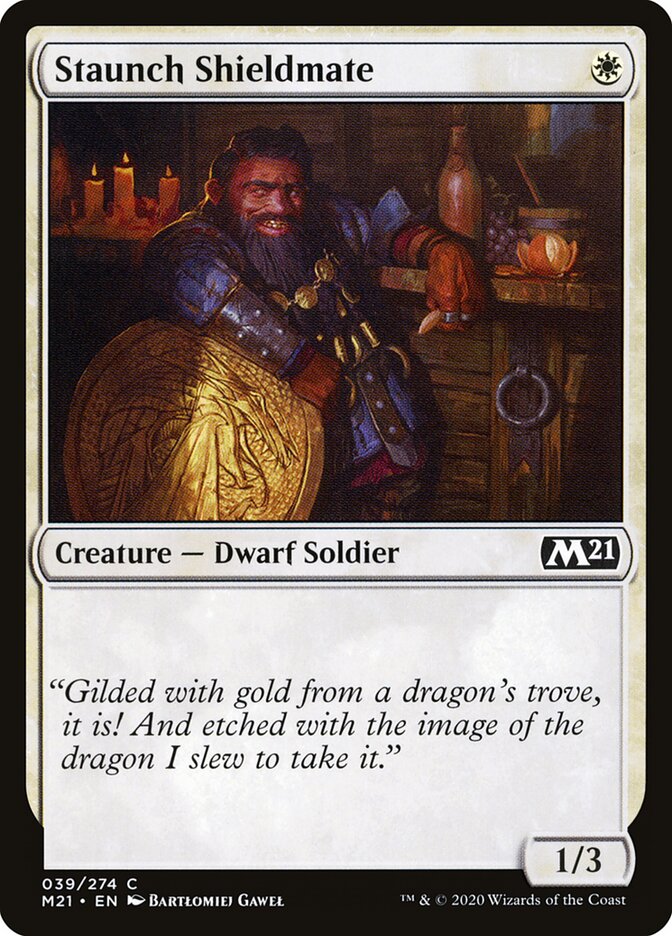 Staunch Shieldmate card front