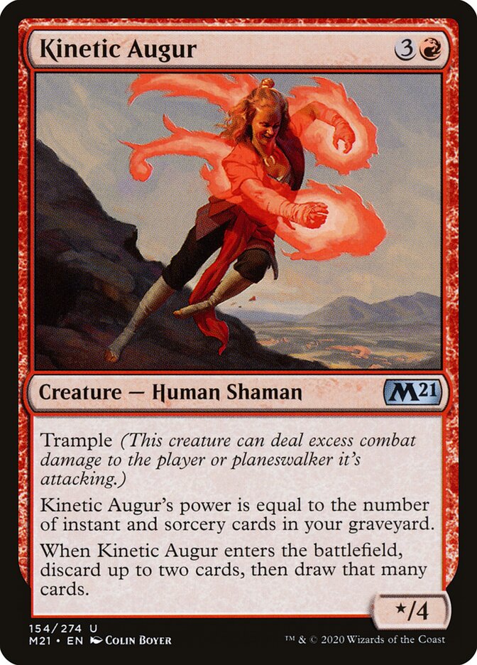 Kinetic Augur card front