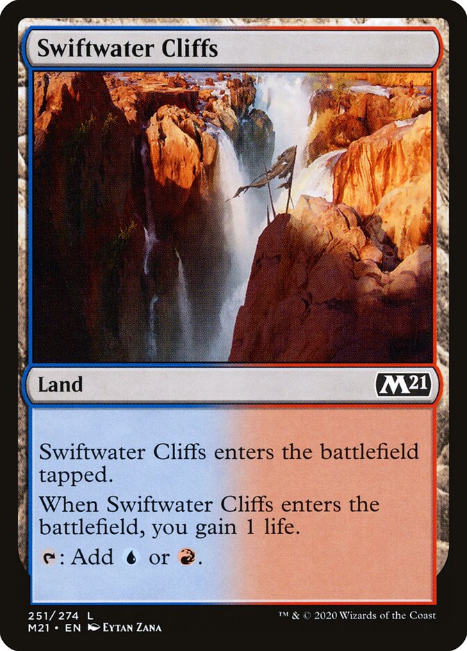 Swiftwater Cliffs card front