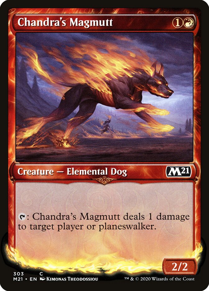 Chandra's Magmutt card front