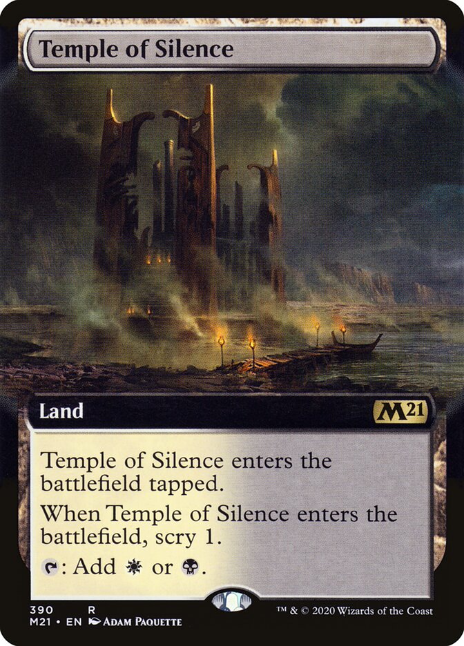 Temple of Silence card front
