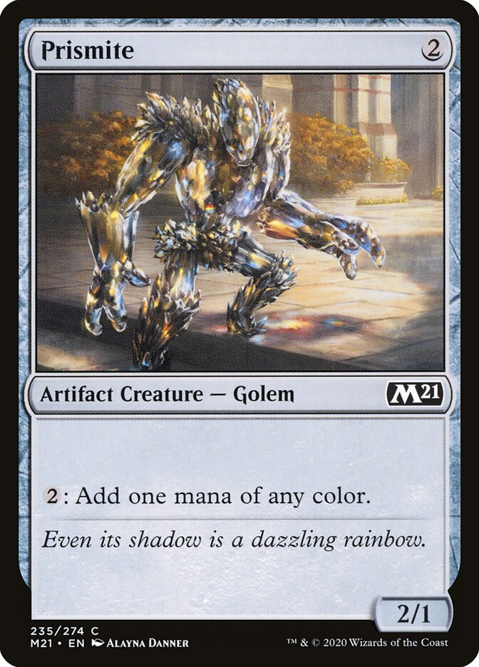 Prismite card front