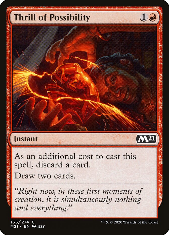 Thrill of Possibility card front