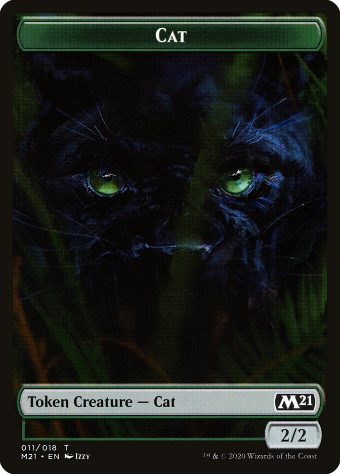 Cat card front