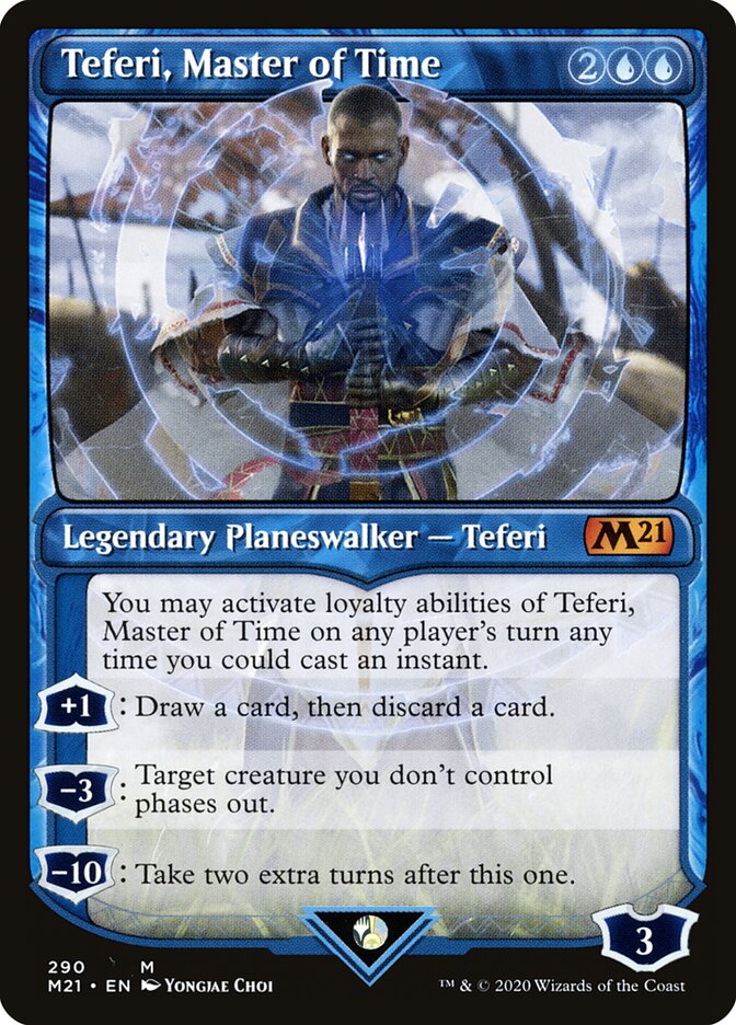 Teferi, Master of Time card front