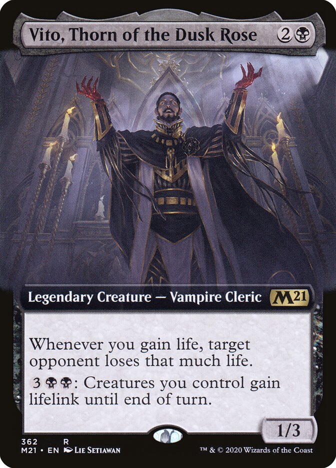 Vito, Thorn of the Dusk Rose card front