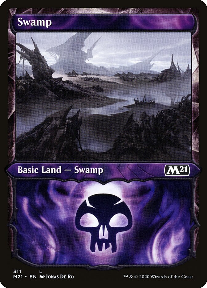 Swamp card front