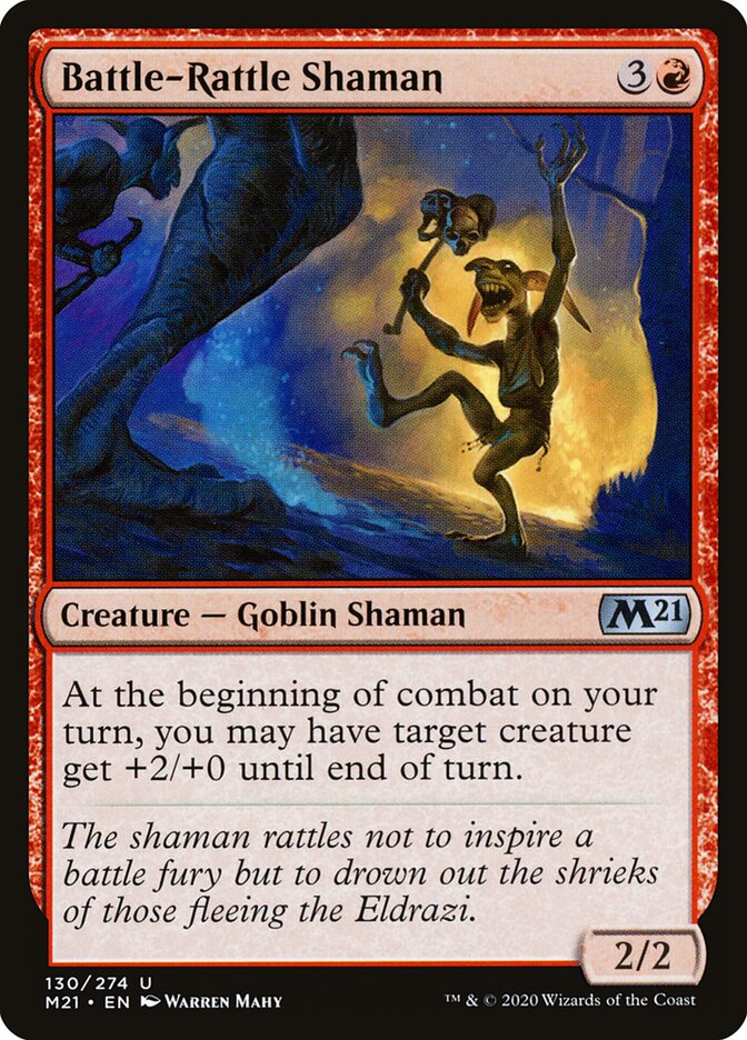 Battle-Rattle Shaman card front
