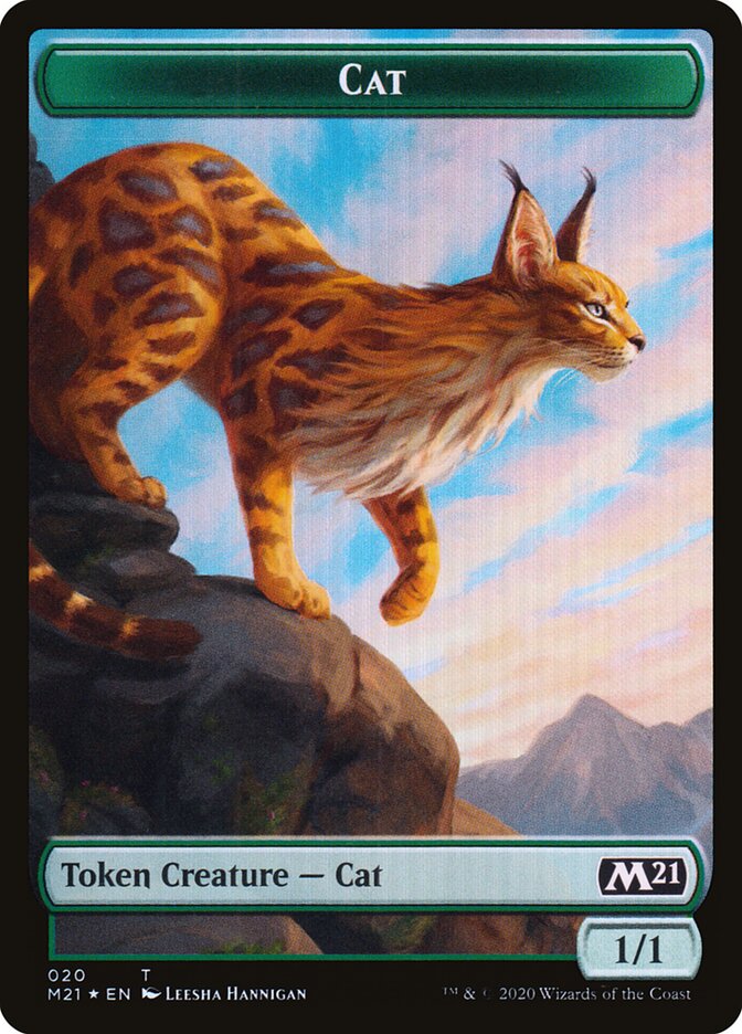 Cat card front