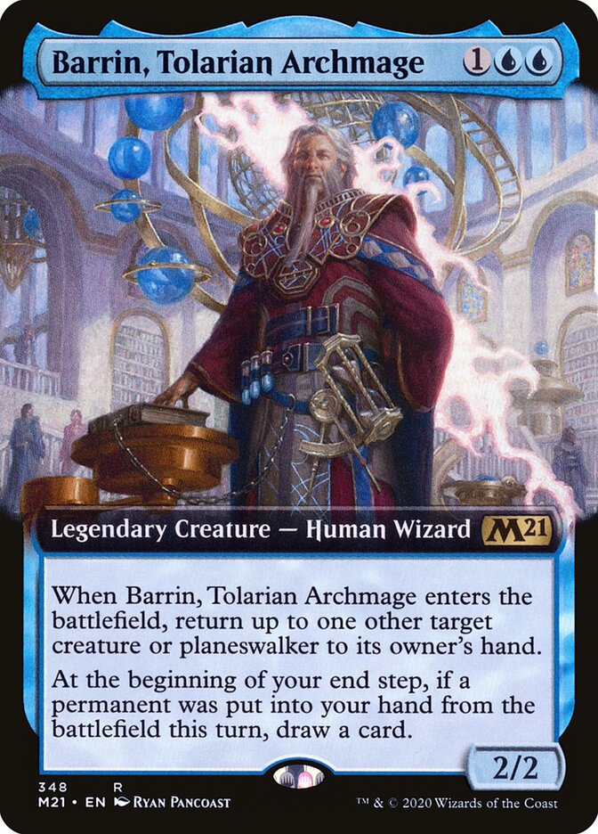 Barrin, Tolarian Archmage card front
