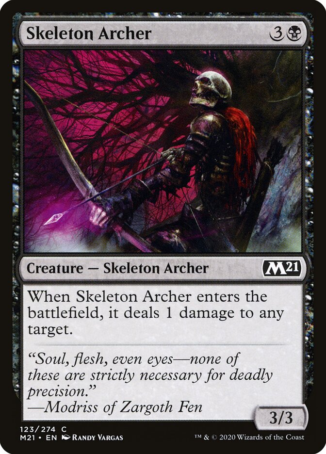 Skeleton Archer card front
