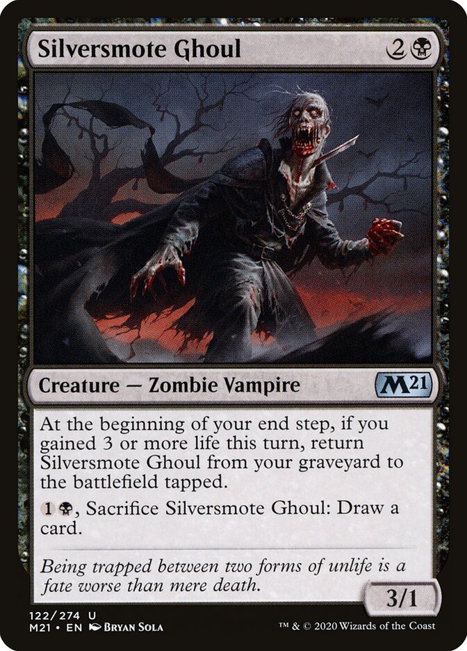 Silversmote Ghoul card front