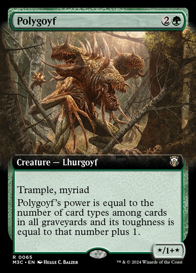 Polygoyf card front